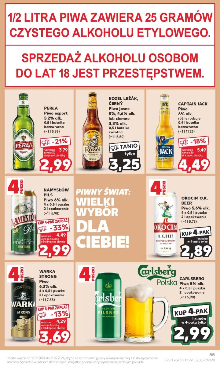 Gazetka promocyjna Kaufland do 21/02/2024 str.55