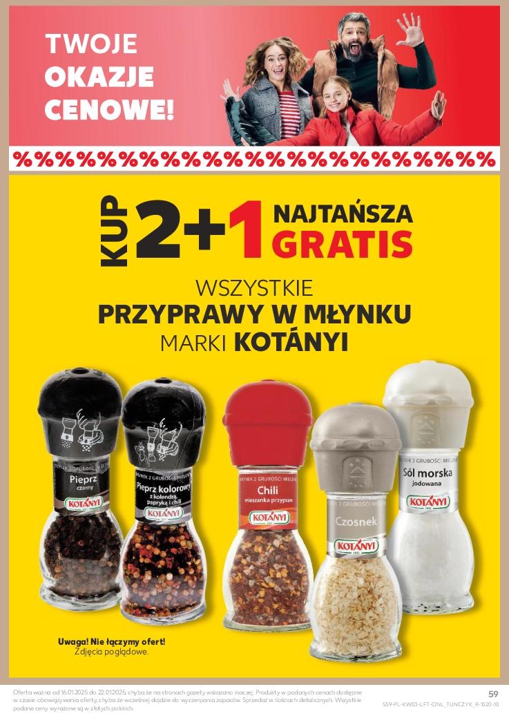 Gazetka promocyjna Kaufland do 22/01/2025 str.59