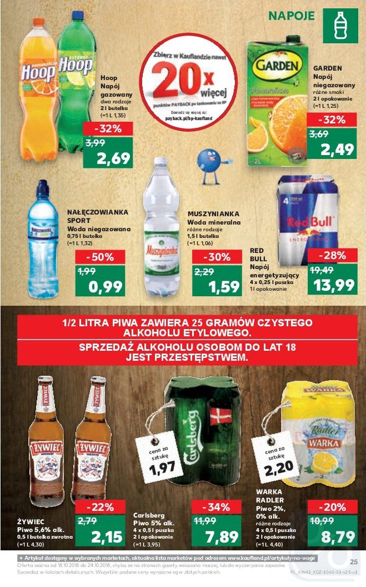 Gazetka promocyjna Kaufland do 24/10/2018 str.25