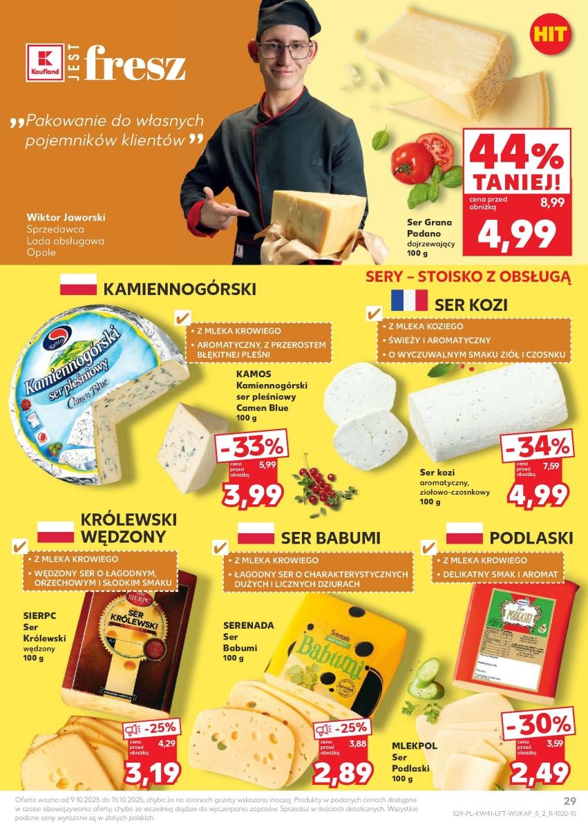 Gazetka promocyjna Kaufland do 15/10/2025 str.29