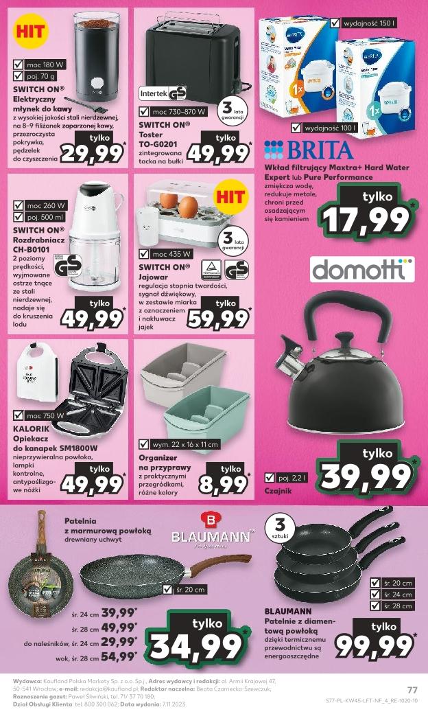 Gazetka promocyjna Kaufland do 15/11/2023 str.77