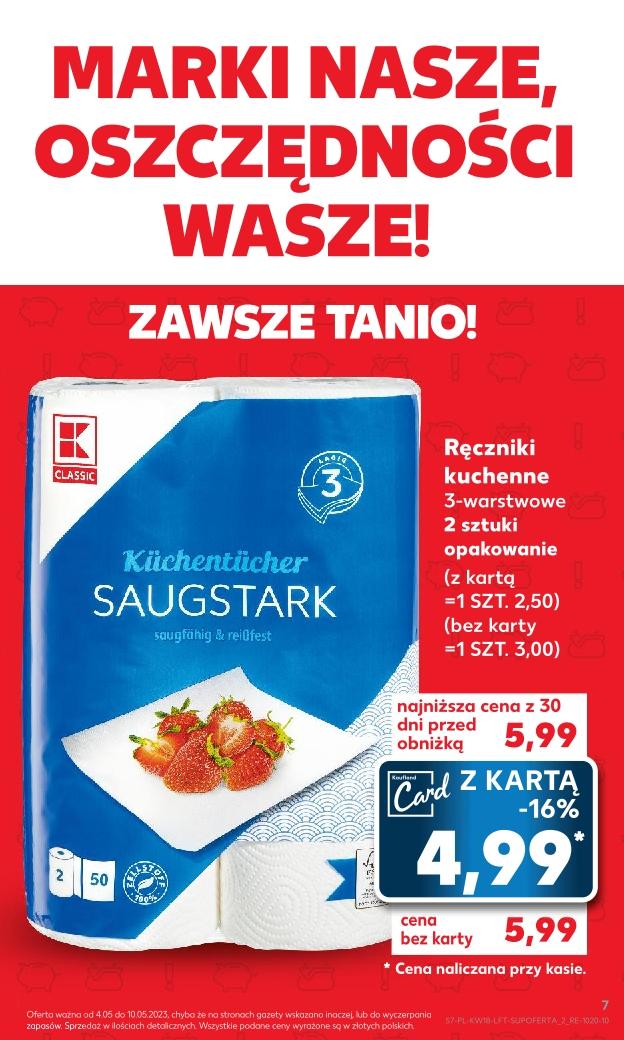 Gazetka promocyjna Kaufland do 10/05/2023 str.7