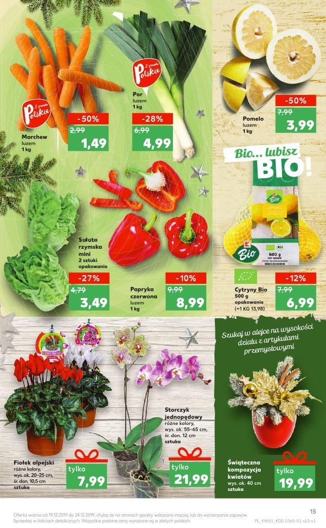 Gazetka promocyjna Kaufland do 24/12/2019 str.15