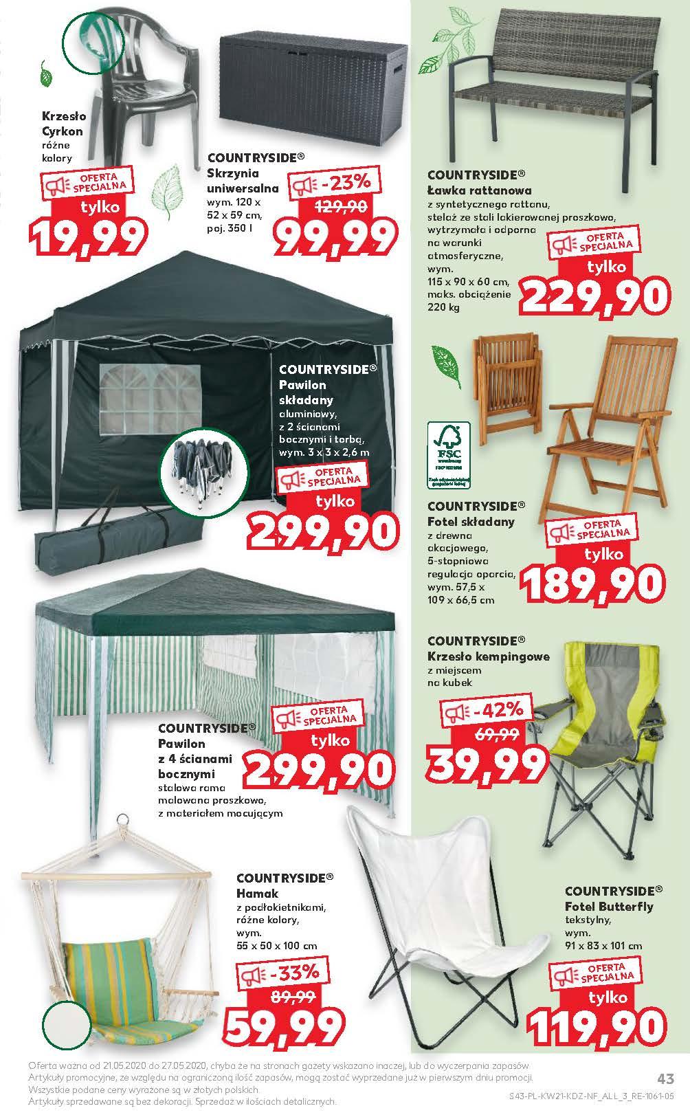 Gazetka promocyjna Kaufland do 27/05/2020 str.43