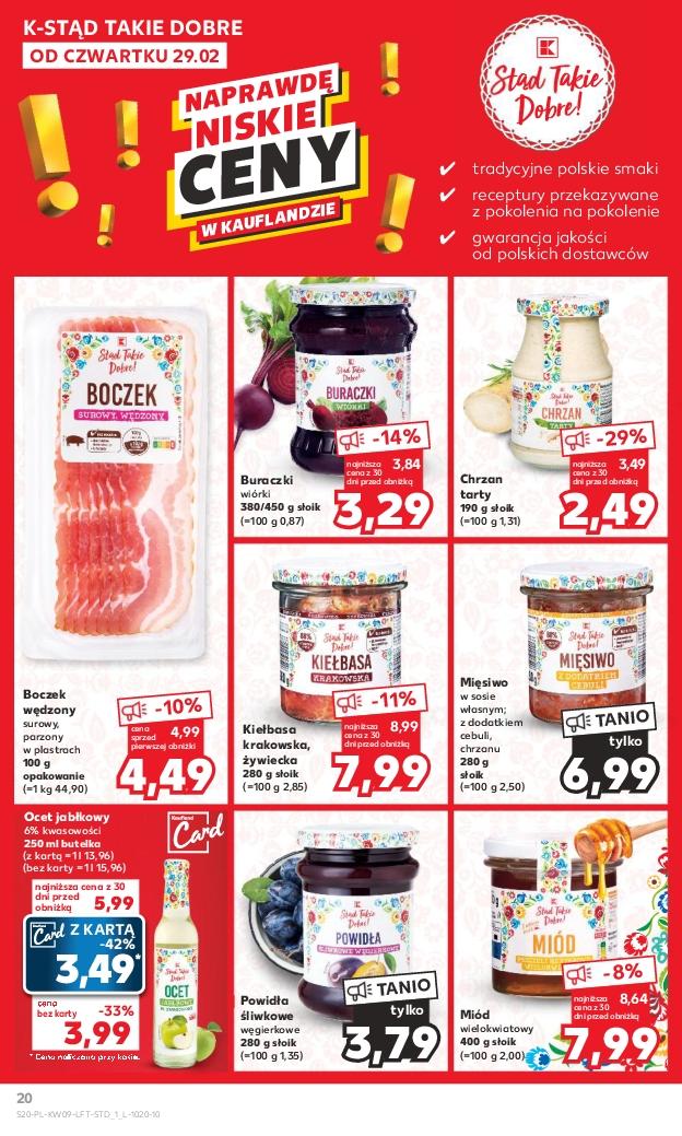 Gazetka promocyjna Kaufland do 06/03/2024 str.20