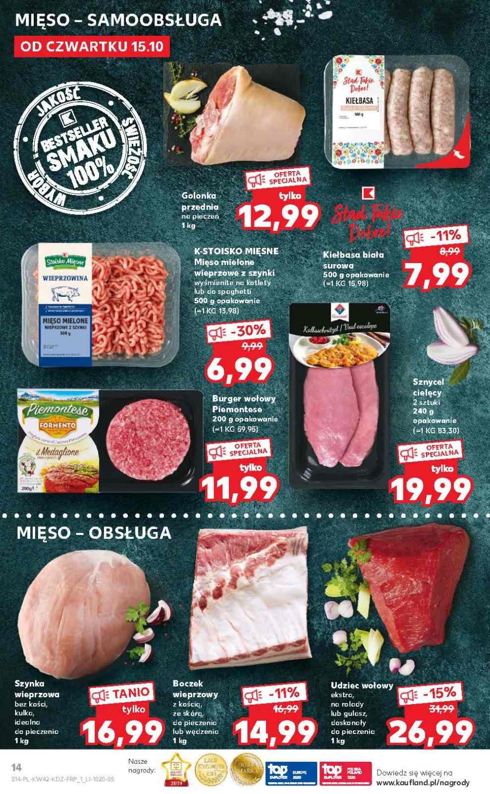 Gazetka promocyjna Kaufland do 21/10/2020 str.14