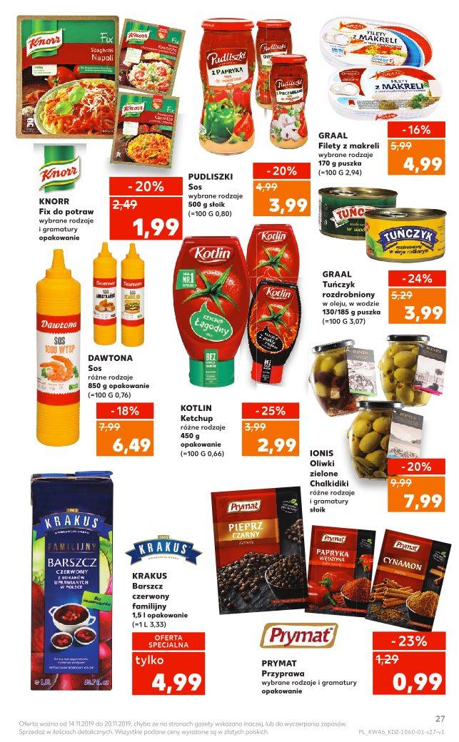 Gazetka promocyjna Kaufland do 20/11/2019 str.27