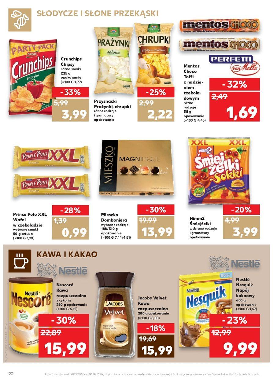 Gazetka promocyjna Kaufland do 06/09/2017 str.22