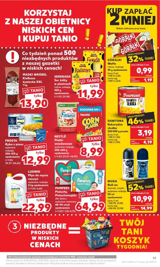 Gazetka promocyjna Kaufland do 22/03/2023 str.19