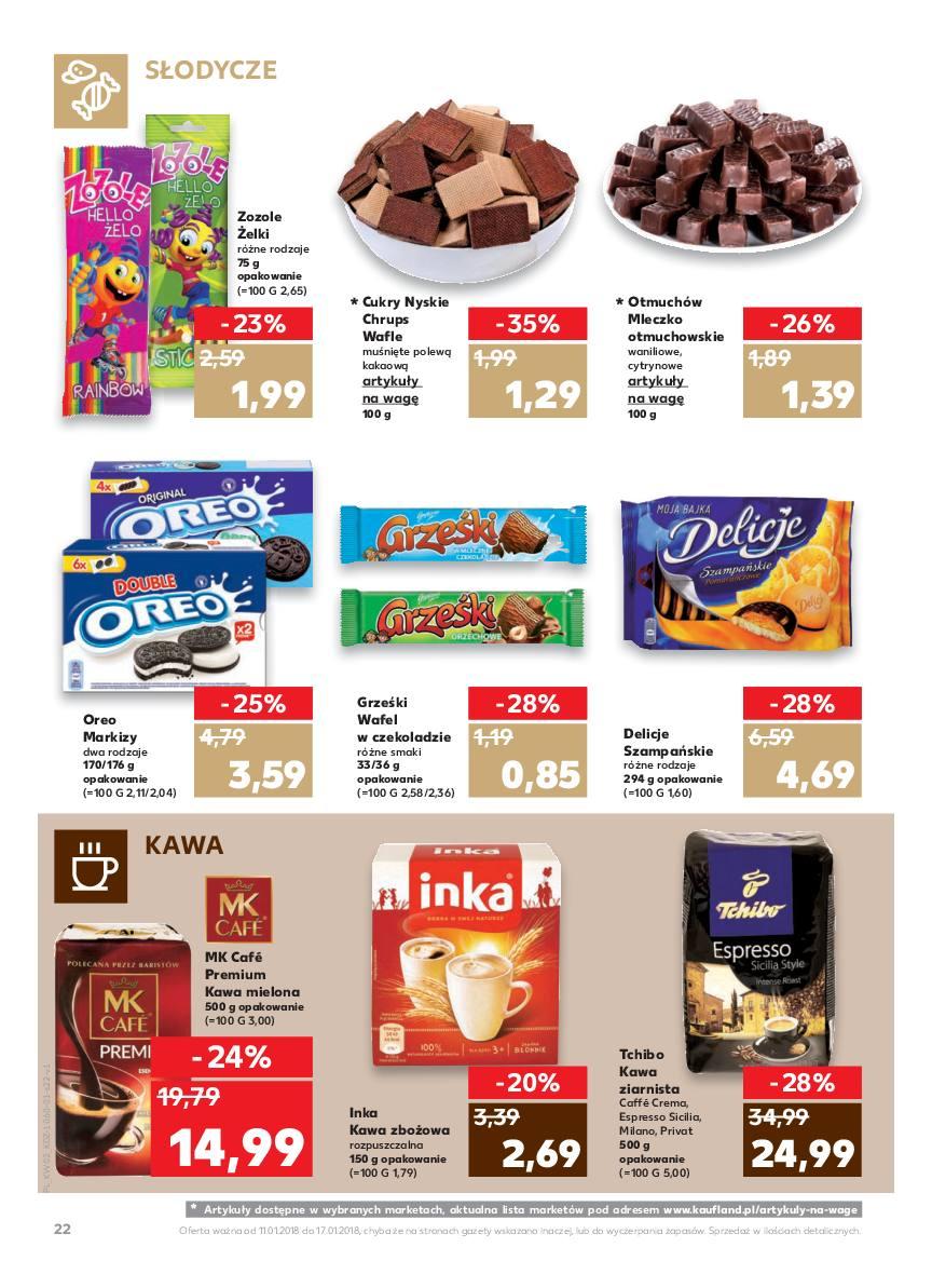 Gazetka promocyjna Kaufland do 17/01/2018 str.22