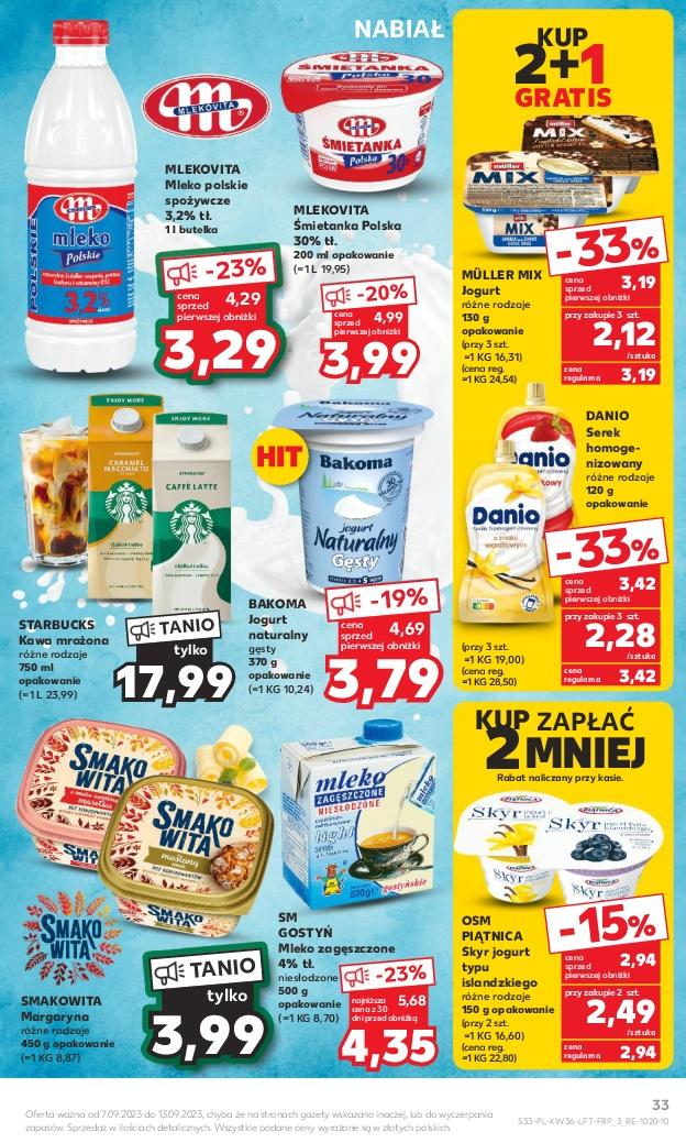 Gazetka promocyjna Kaufland do 13/09/2023 str.33