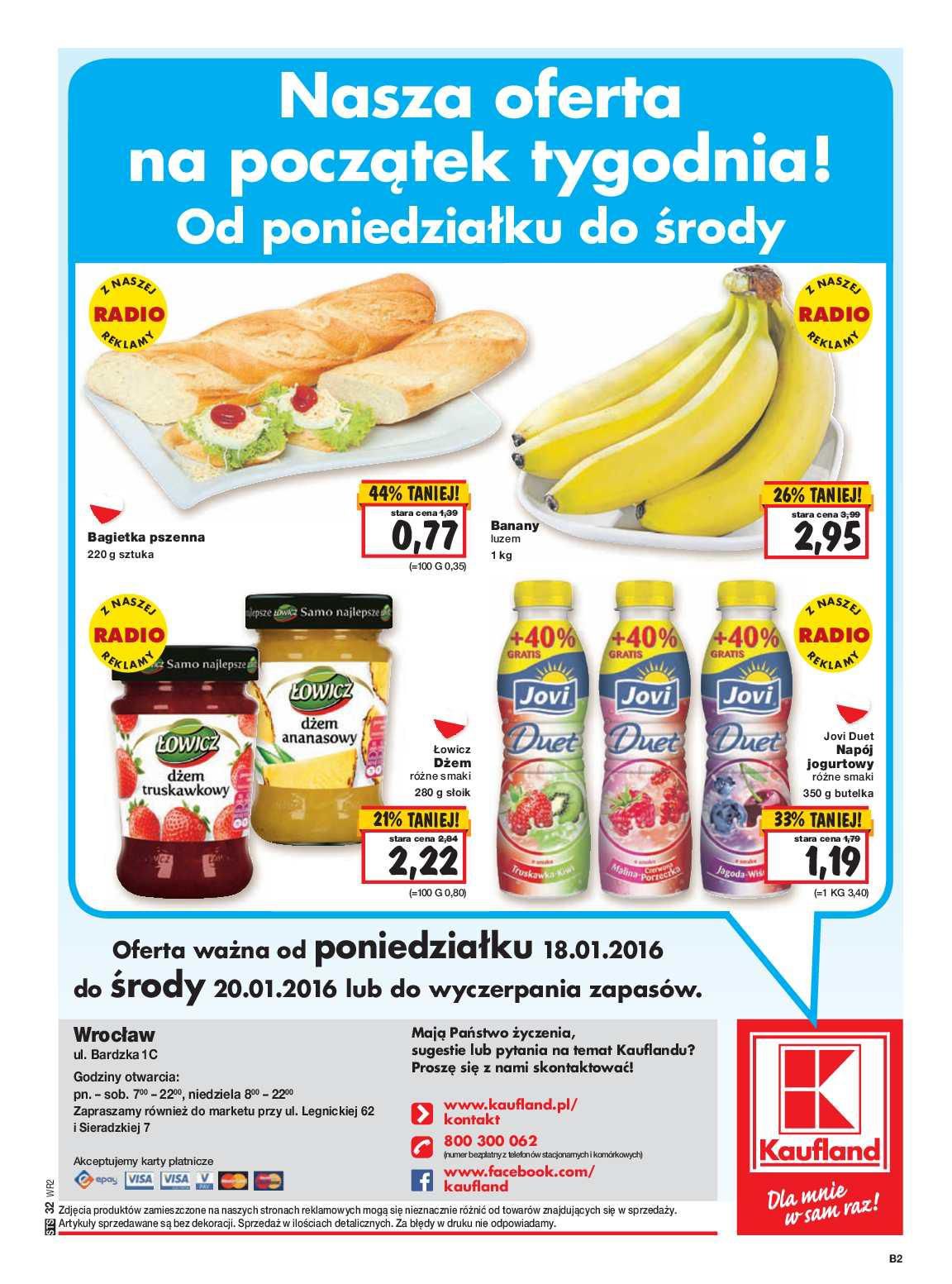 Gazetka promocyjna Kaufland do 20/01/2016 str.32