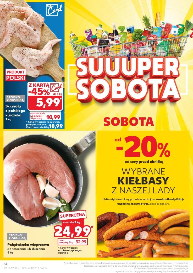 Gazetka promocyjna Kaufland do 13/08/2024 str.14