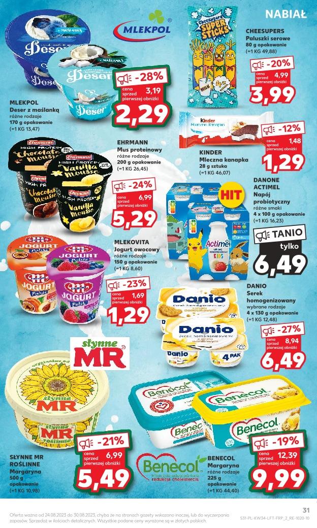 Gazetka promocyjna Kaufland do 30/08/2023 str.31