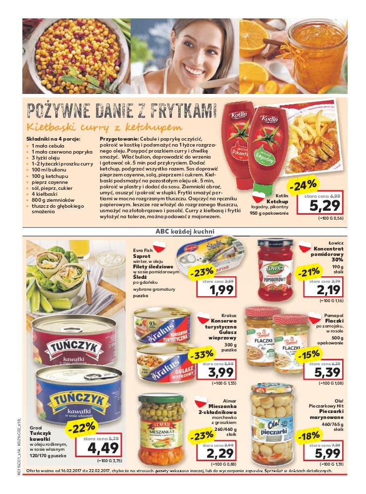 Gazetka promocyjna Kaufland do 22/02/2017 str.14