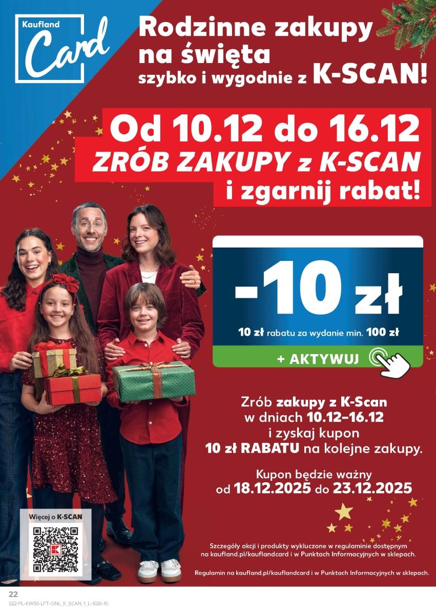 Gazetka promocyjna Kaufland do 16/12/2025 str.22