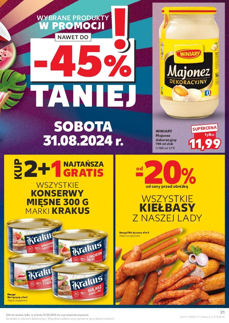 Gazetka promocyjna Kaufland do 04/09/2024 str.21