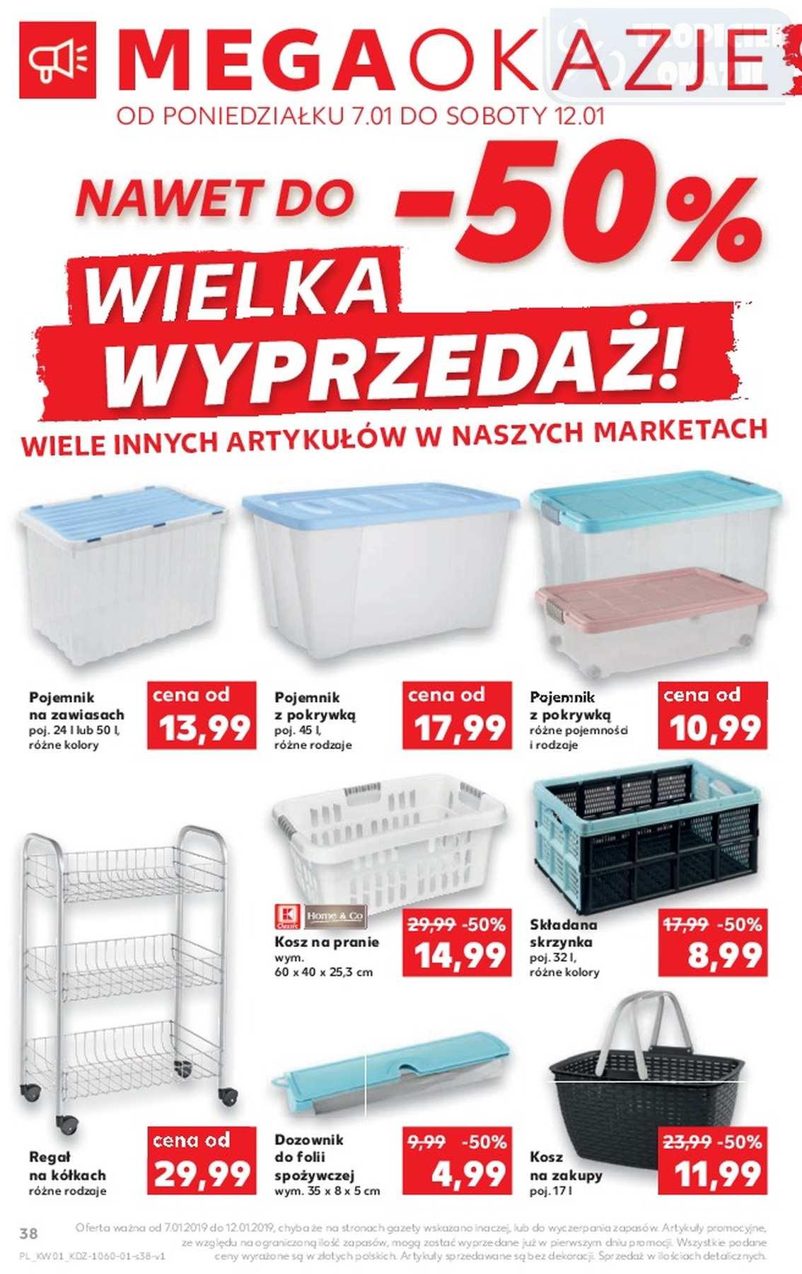 Gazetka promocyjna Kaufland do 09/01/2019 str.38