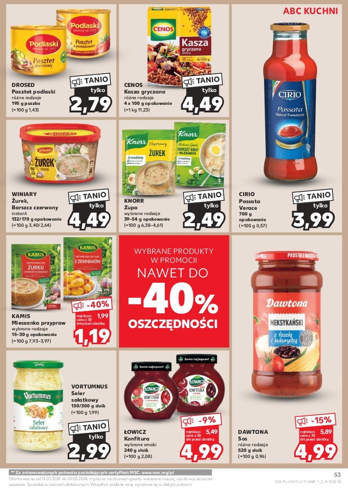 Gazetka promocyjna Kaufland do 20/03/2024 str.53