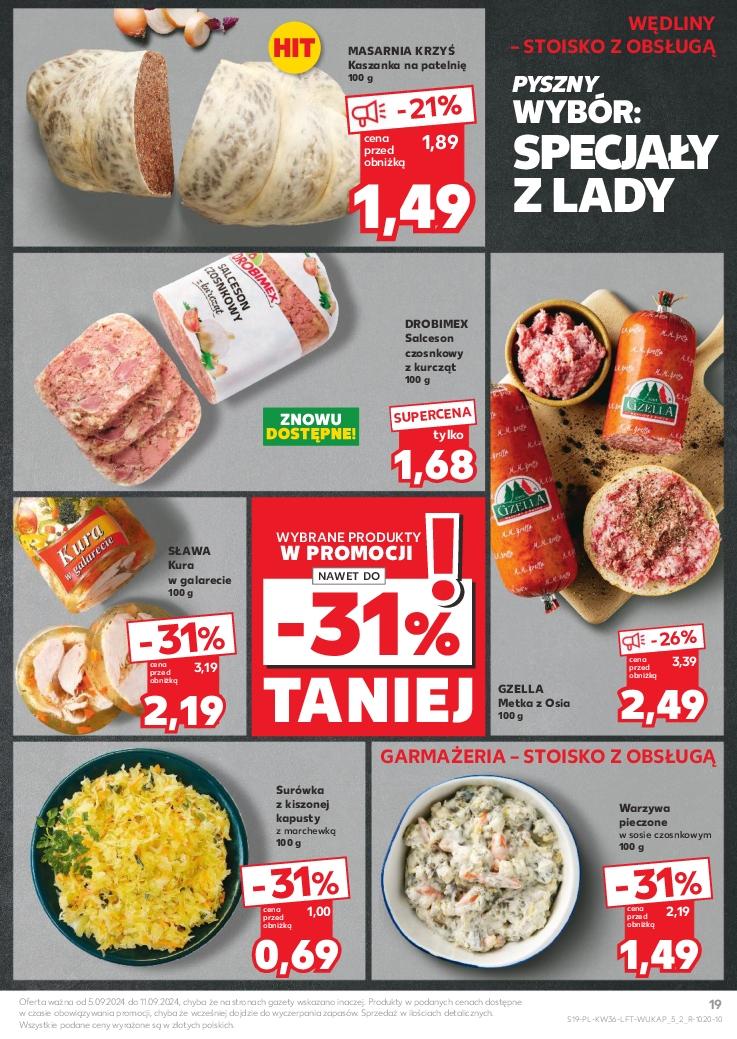 Gazetka promocyjna Kaufland do 11/09/2024 str.19