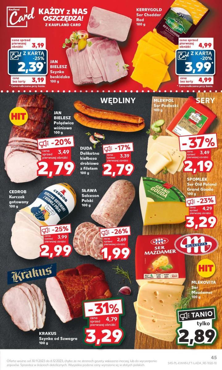 Gazetka promocyjna Kaufland do 06/12/2023 str.45