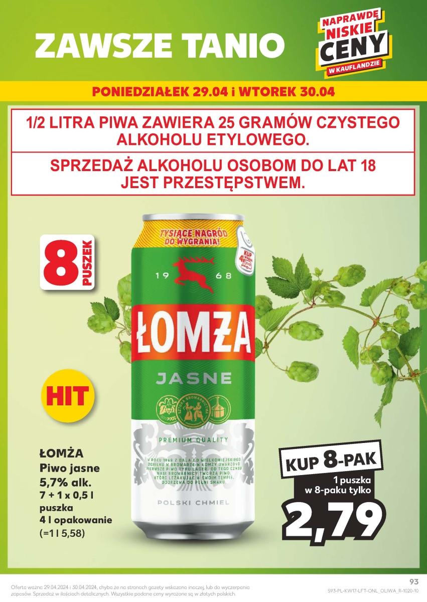 Gazetka promocyjna Kaufland do 30/04/2024 str.93