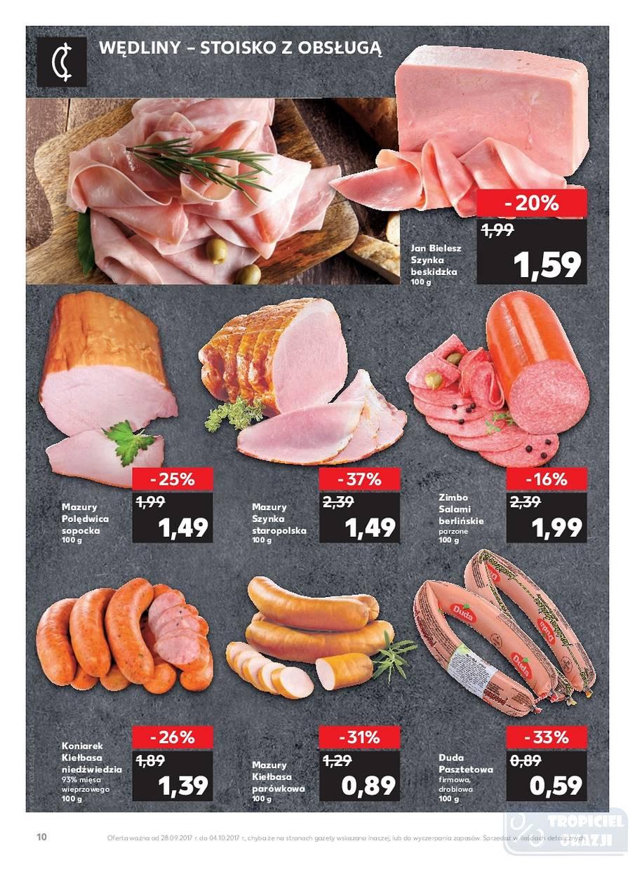 Gazetka promocyjna Kaufland do 04/10/2017 str.10