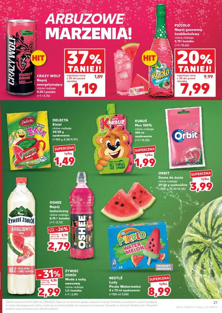 Gazetka promocyjna Kaufland do 06/08/2025 str.21