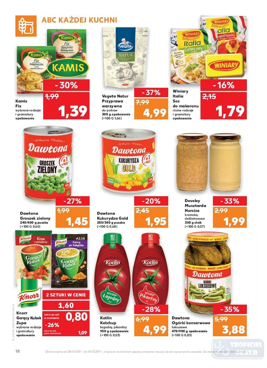 Gazetka promocyjna Kaufland do 04/10/2017 str.18