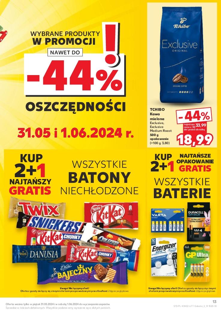 Gazetka promocyjna Kaufland do 05/06/2024 str.13