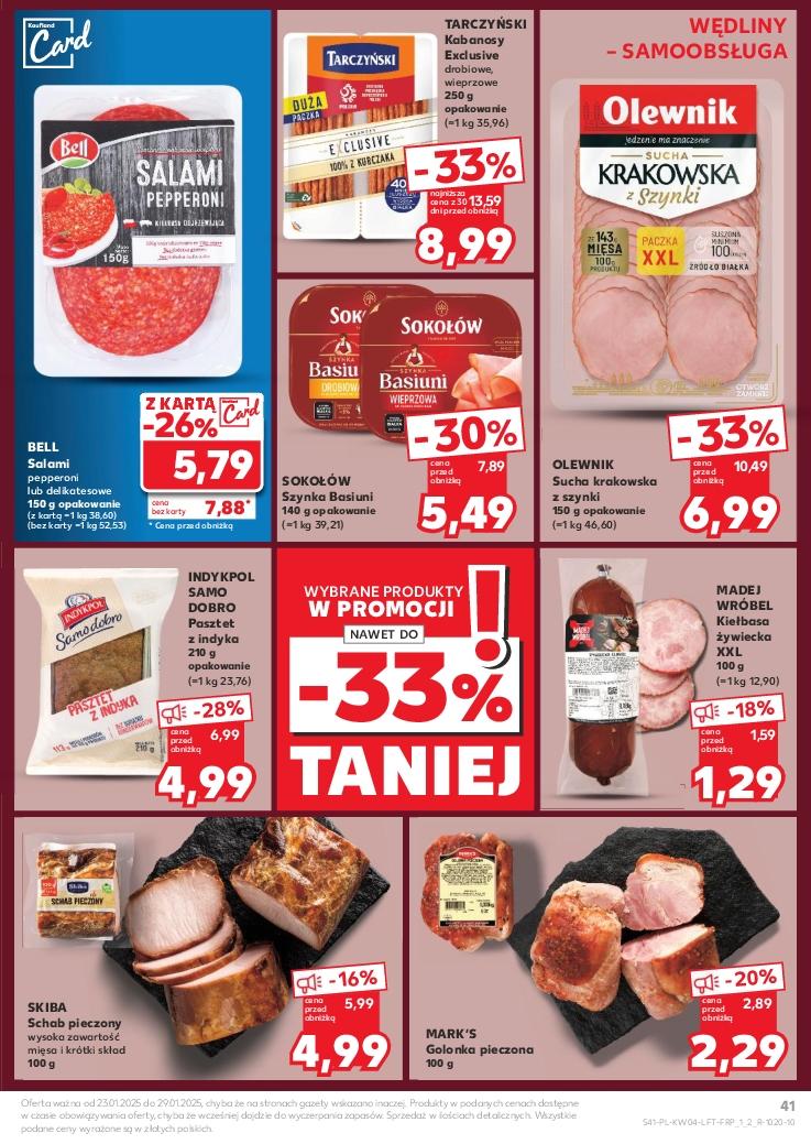 Gazetka promocyjna Kaufland do 29/01/2025 str.41