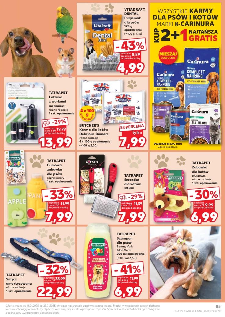 Gazetka promocyjna Kaufland do 22/01/2025 str.85