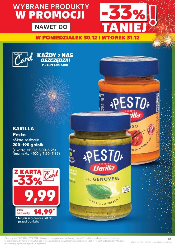 Gazetka promocyjna Kaufland do 31/12/2024 str.83