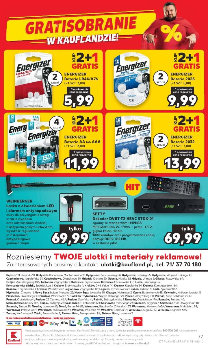 Gazetka promocyjna Kaufland do 31/10/2023 str.77