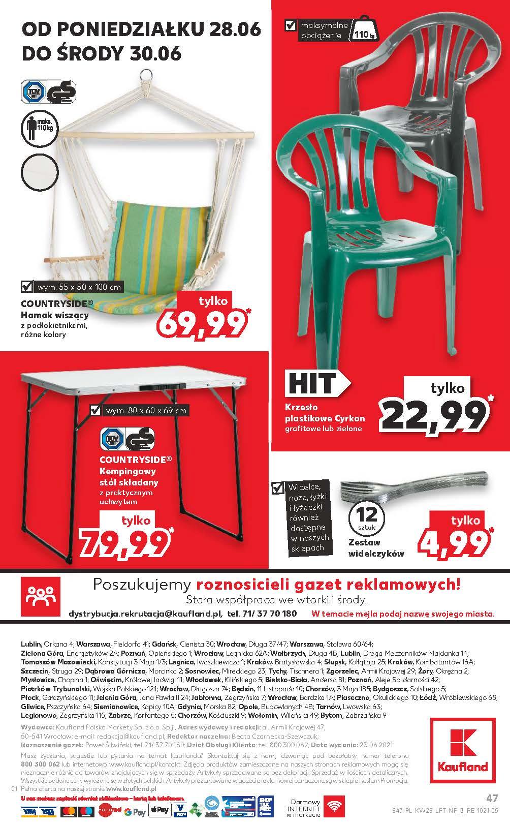 Gazetka promocyjna Kaufland do 30/06/2021 str.47