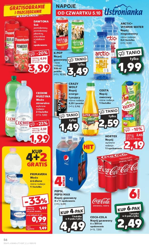 Gazetka promocyjna Kaufland do 11/10/2023 str.56