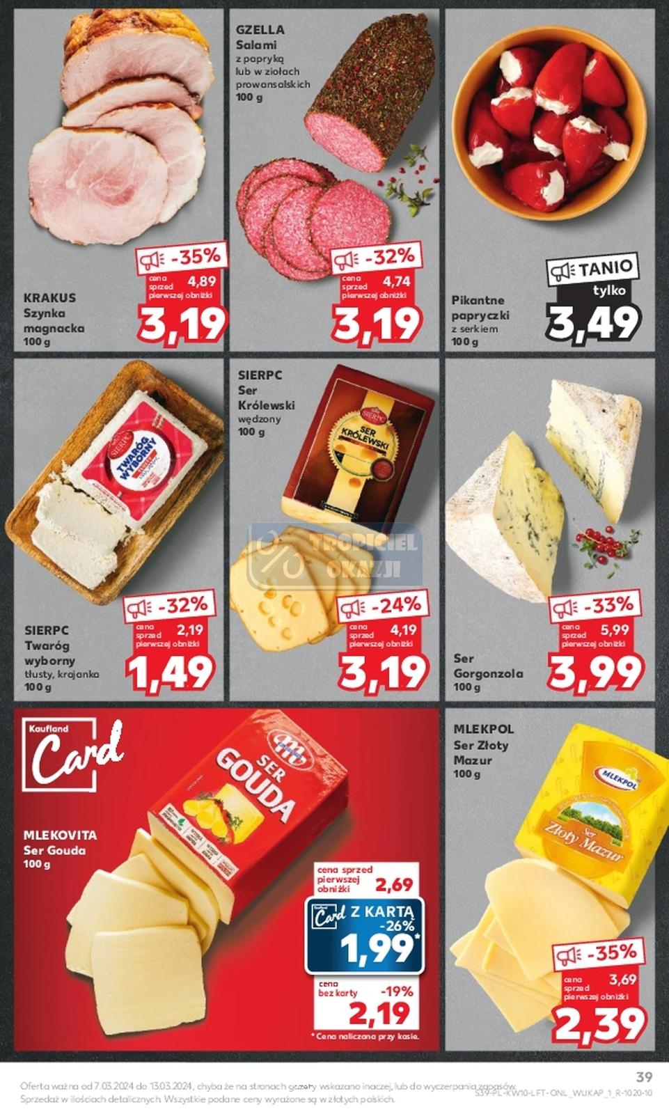 Gazetka promocyjna Kaufland do 13/03/2024 str.39