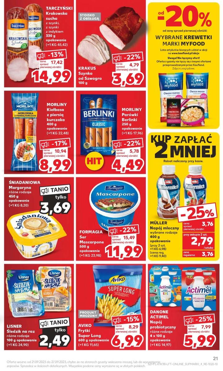 Gazetka promocyjna Kaufland do 27/09/2023 str.21