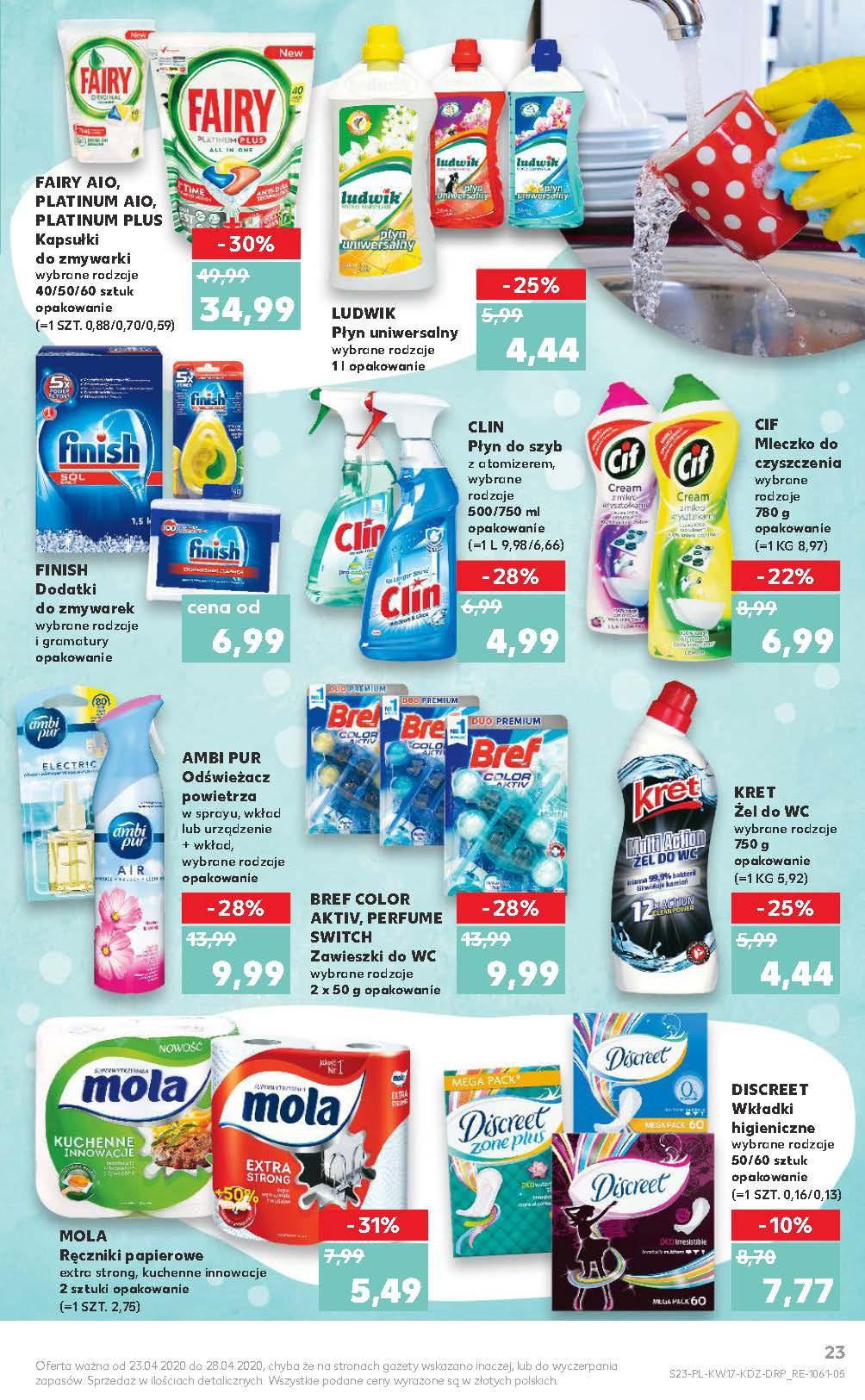 Gazetka promocyjna Kaufland do 29/04/2020 str.23