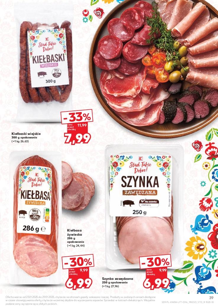 Gazetka promocyjna Kaufland do 29/01/2025 str.39