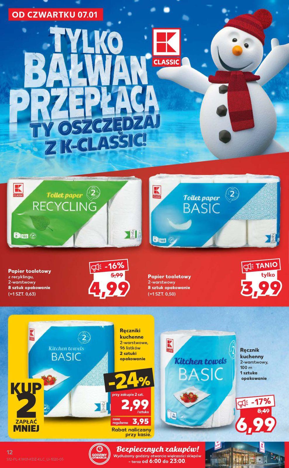 Gazetka promocyjna Kaufland do 13/01/2021 str.12