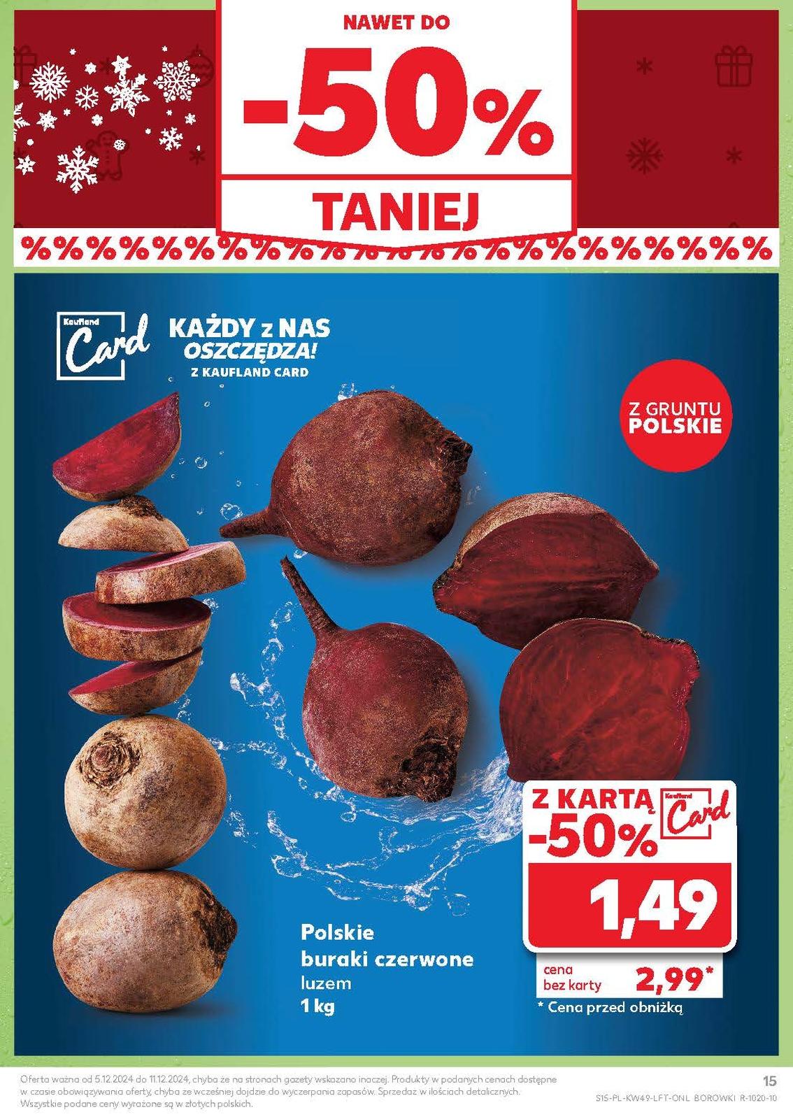 Gazetka promocyjna Kaufland do 11/12/2024 str.15