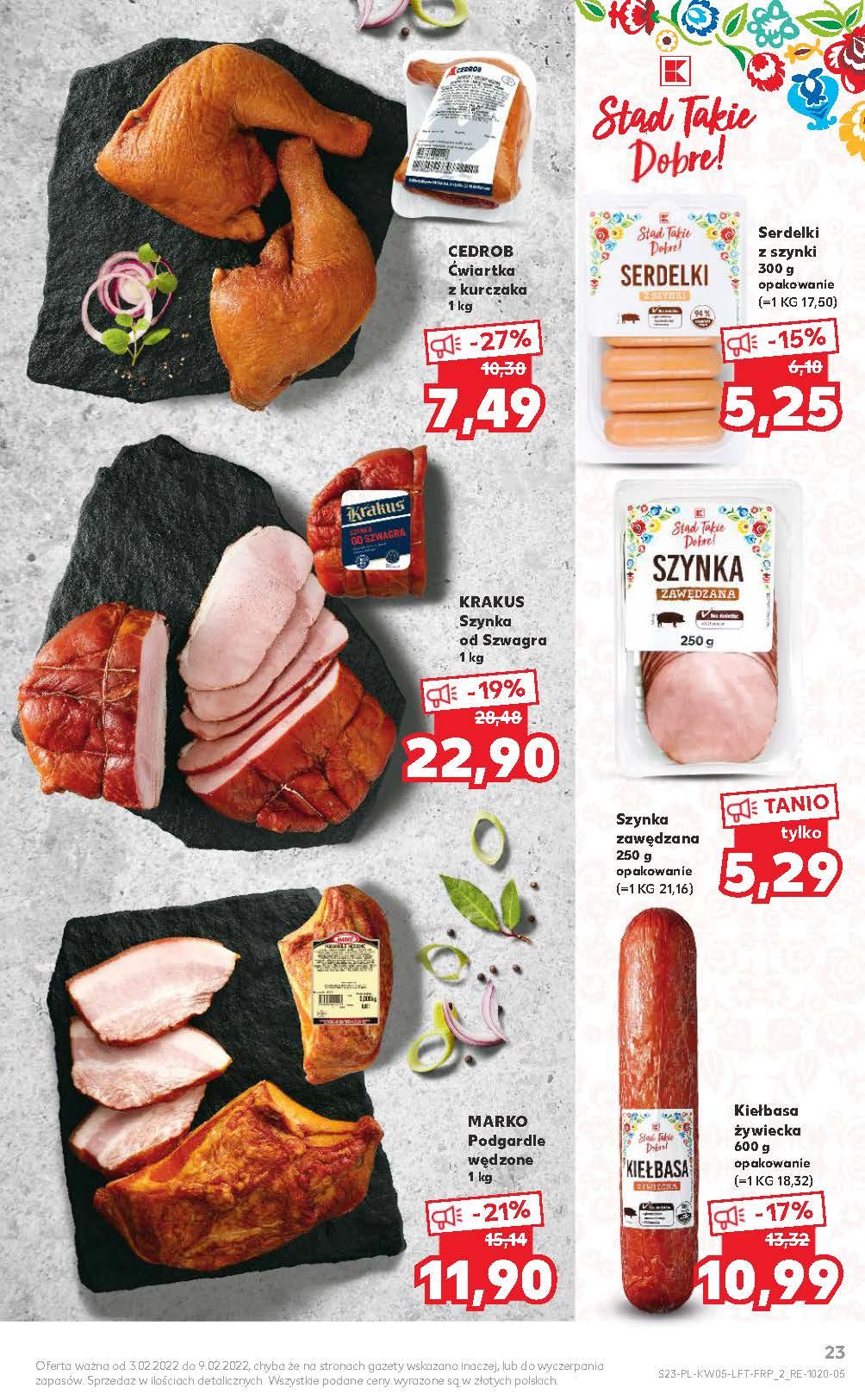 Gazetka promocyjna Kaufland do 09/02/2022 str.23