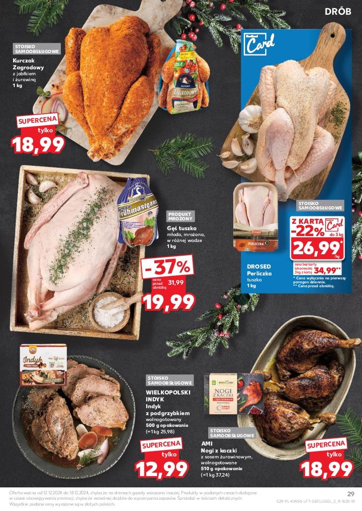 Gazetka promocyjna Kaufland do 18/12/2024 str.29