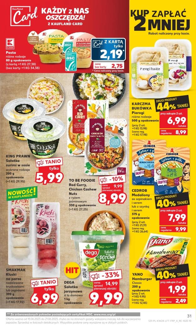 Gazetka promocyjna Kaufland do 21/06/2023 str.31