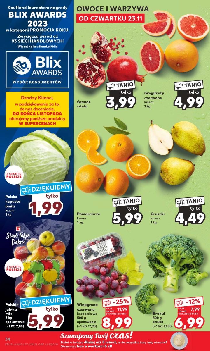 Gazetka promocyjna Kaufland do 29/11/2023 str.34