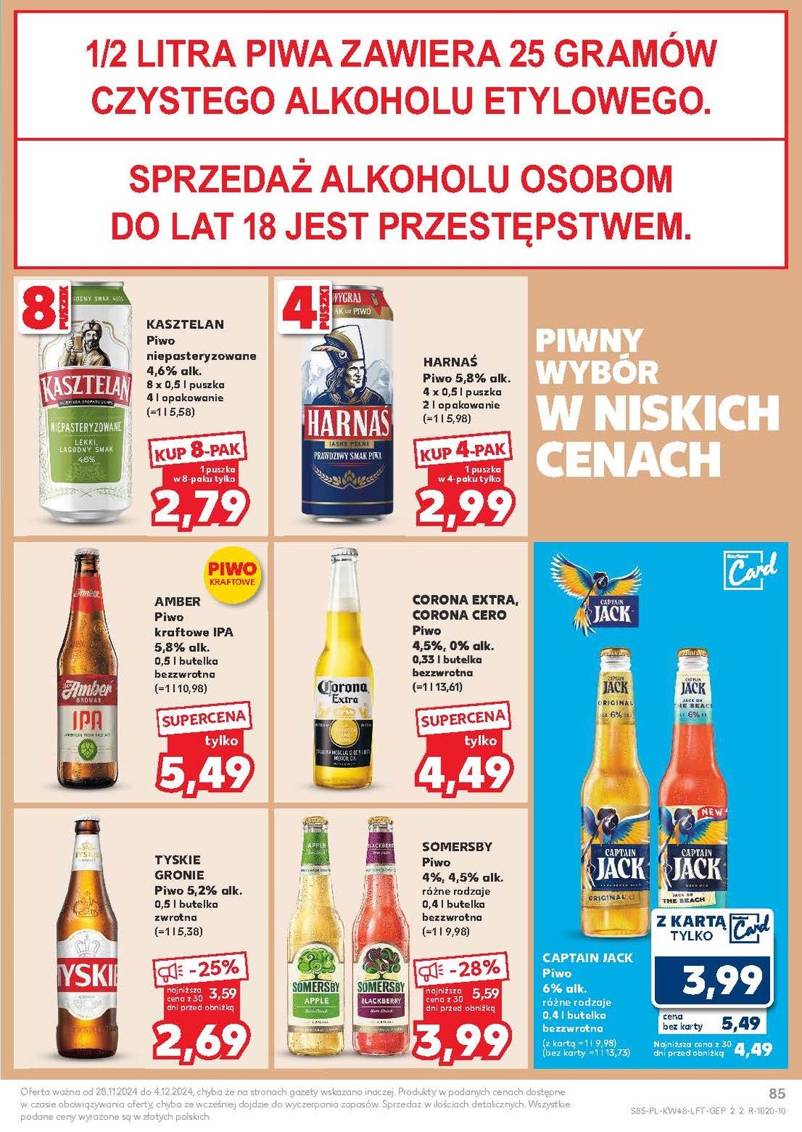 Gazetka promocyjna Kaufland do 04/12/2024 str.85