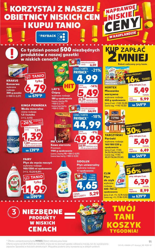 Gazetka promocyjna Kaufland do 01/02/2023 str.11