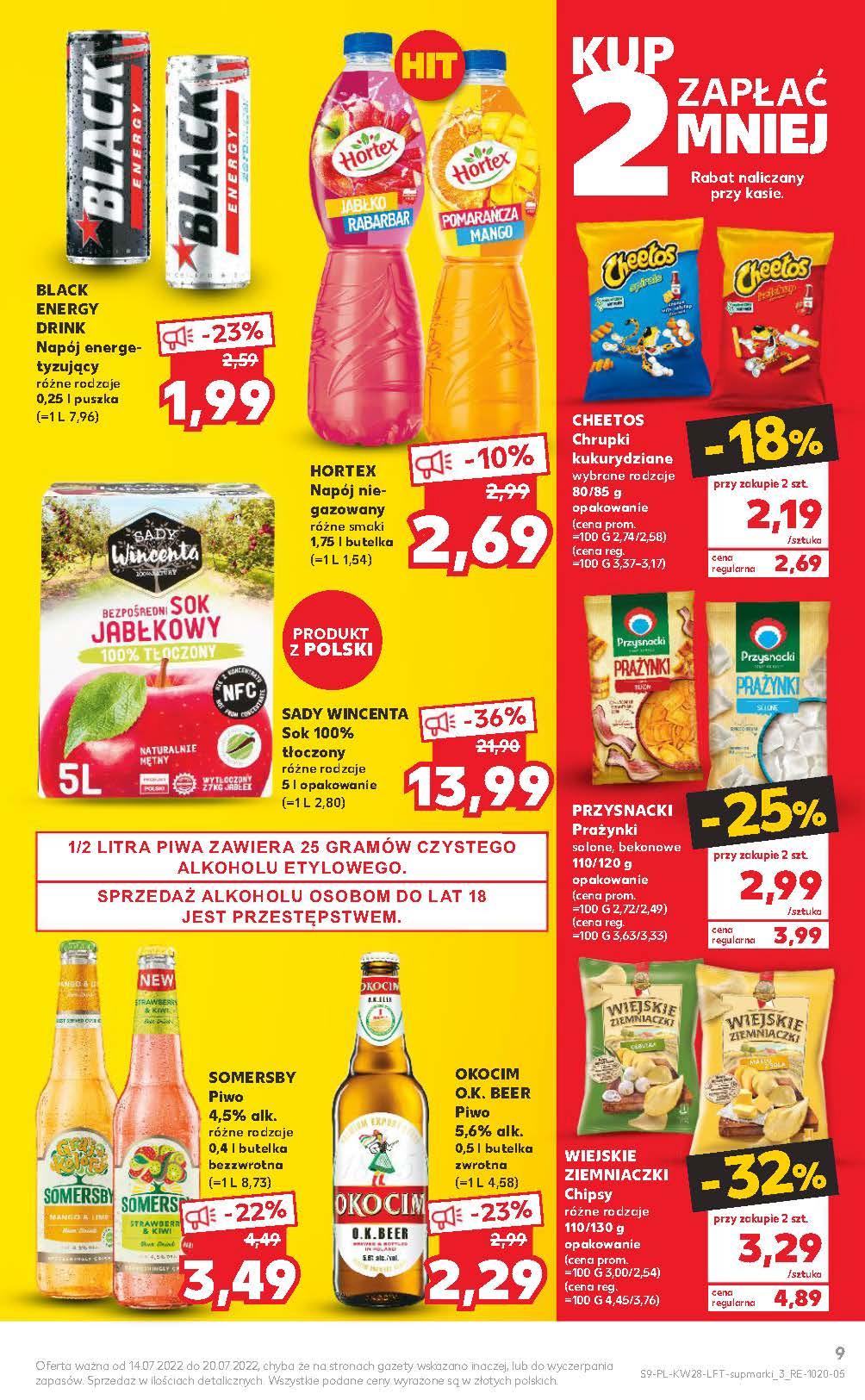 Gazetka promocyjna Kaufland do 20/07/2022 str.9