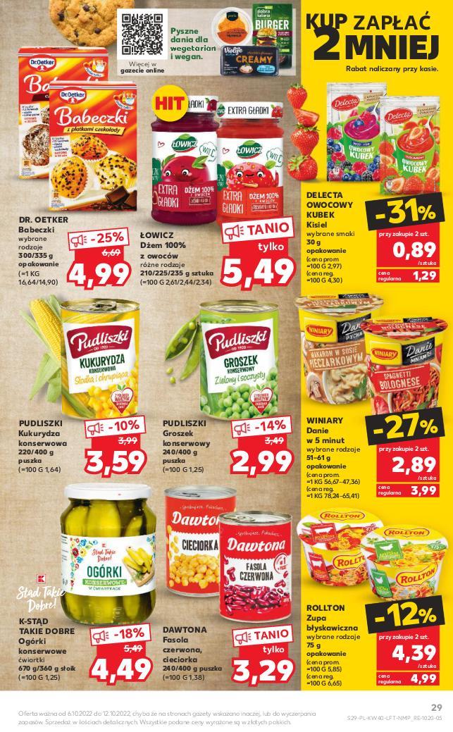 Gazetka promocyjna Kaufland do 12/10/2022 str.29